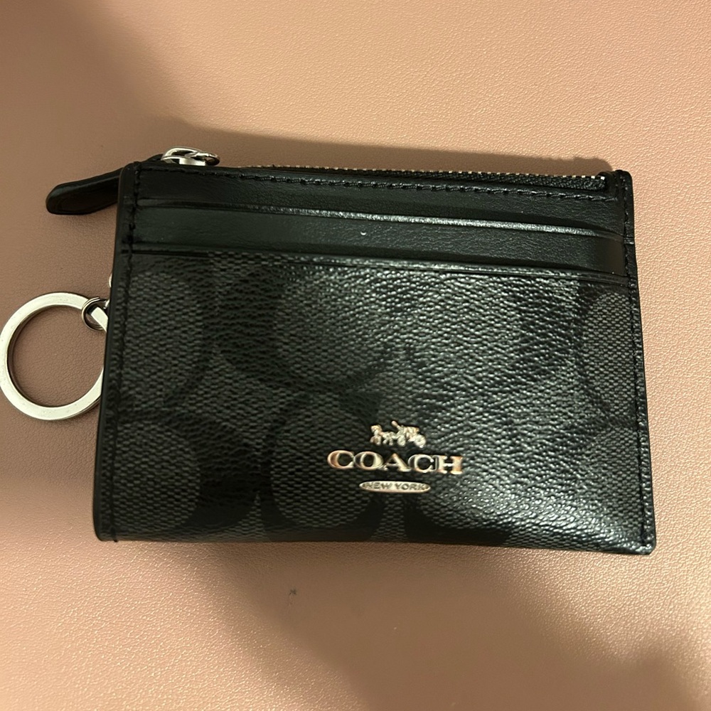 Coach mini id skinny wallet